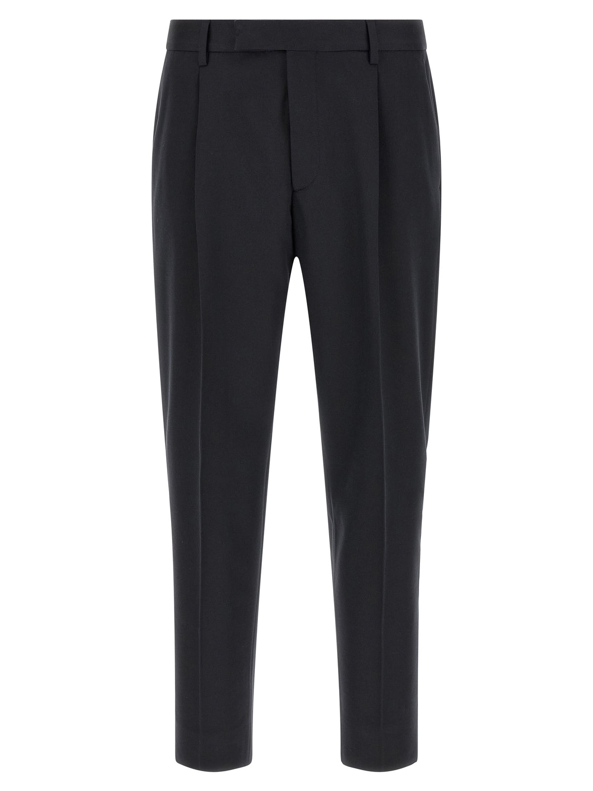 Pantalon habillé ZEGNA en coton bleu