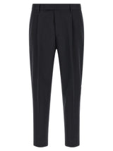 Pantalon habillé ZEGNA en coton bleu