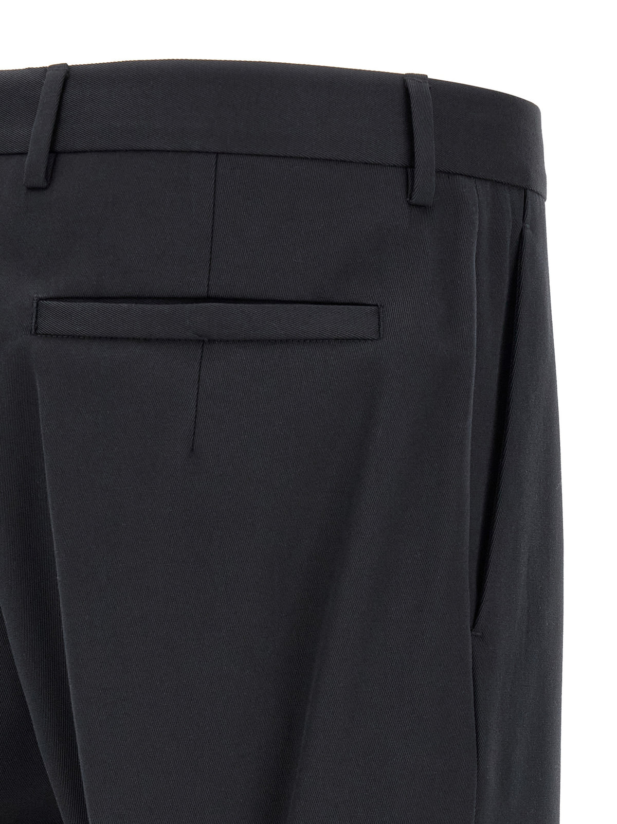 Pantalon habillé ZEGNA en coton bleu