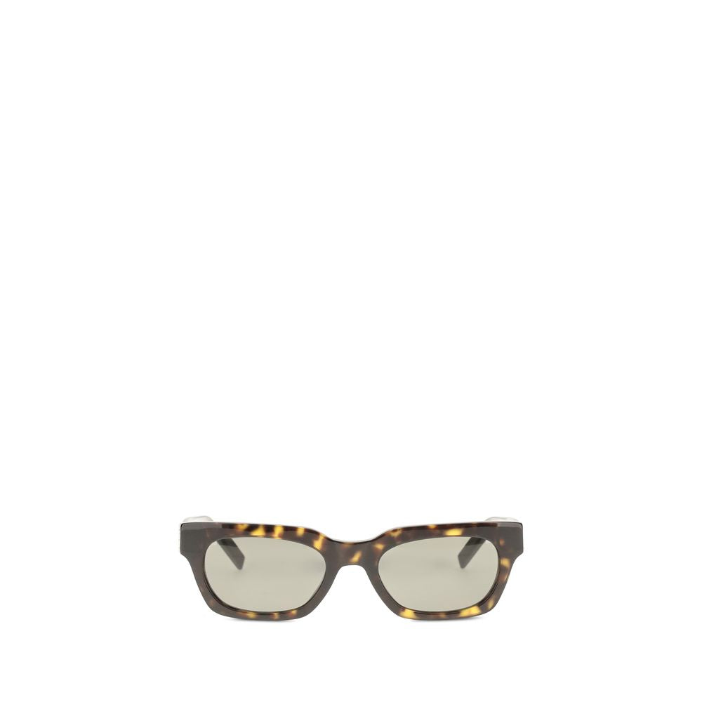 Lunettes de soleil Saint Laurent en acétate marron