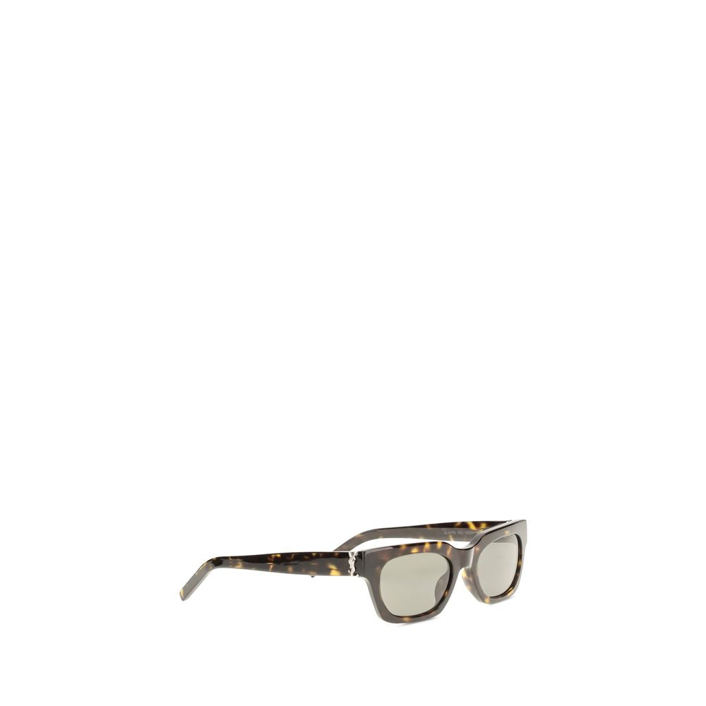 Lunettes de soleil Saint Laurent en acétate marron