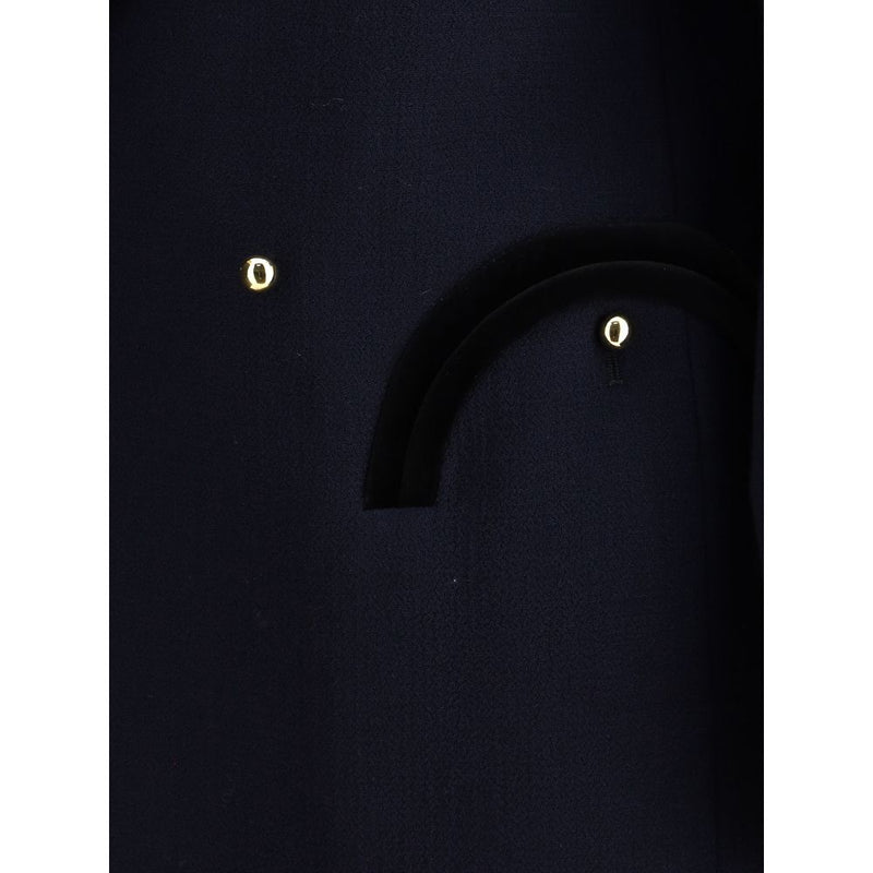 Blazé Milano Blue Wool Oves Aries Blazer