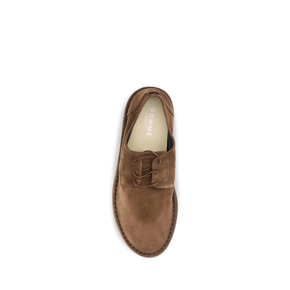 Marsell Chaussures Richelieu et Derby en Cuir de Veau Marron Bos Taurus