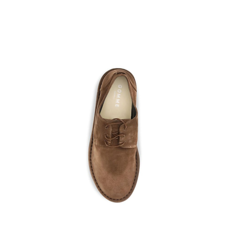 Marsell Brown Calf Leather Bos Taurus Oxfords And Derbies