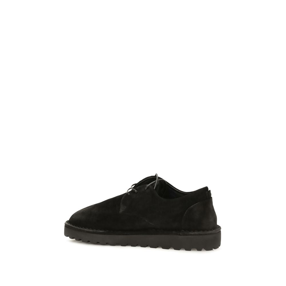 Richelieus et Derbys Marsell en cuir de veau noir