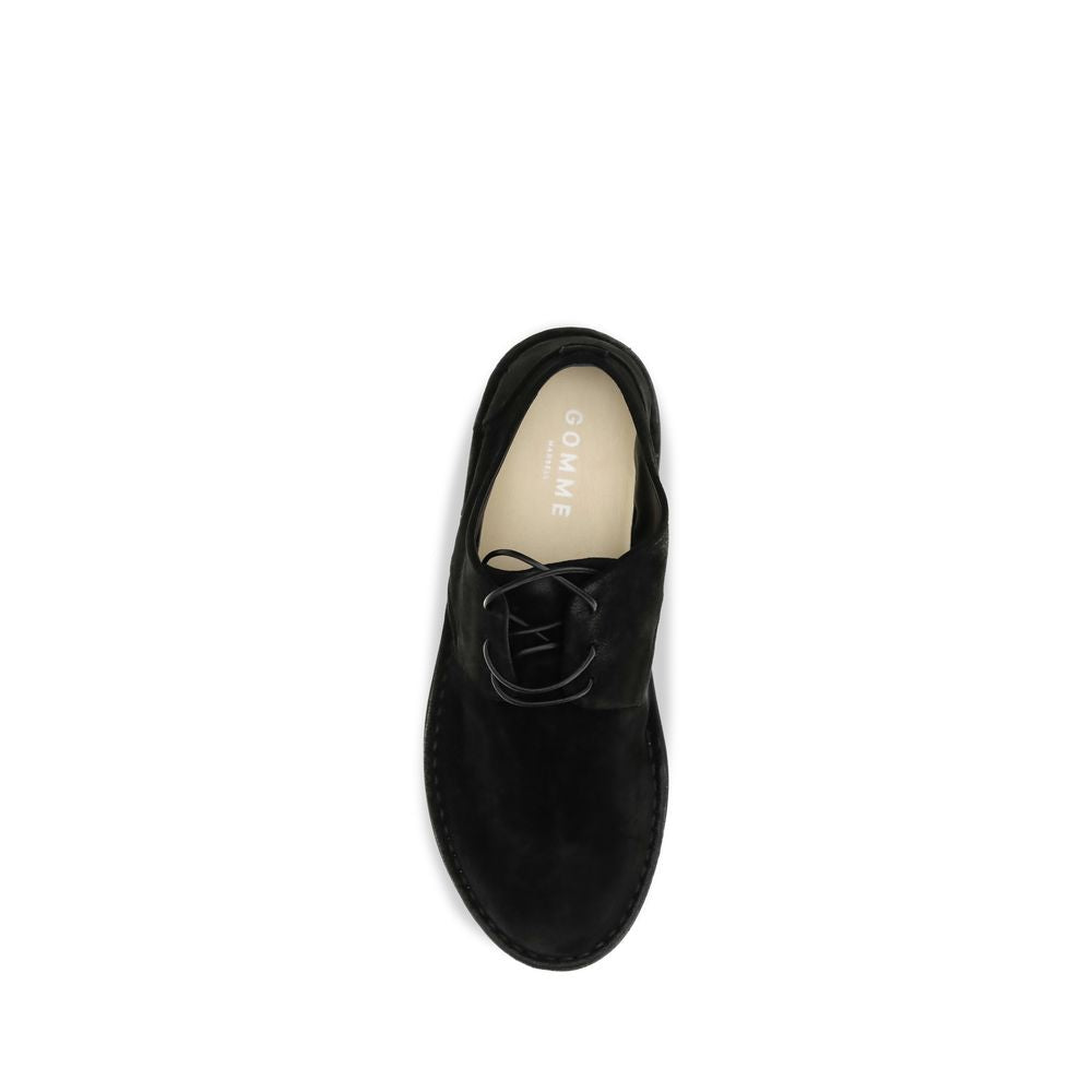 Richelieus et Derbys Marsell en cuir de veau noir
