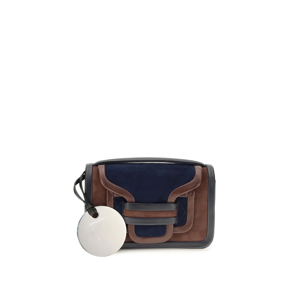 Sac porté épaule Pierre Hardy en cuir de veau marron Bos Taurus