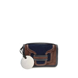 Sac porté épaule Pierre Hardy en cuir de veau marron Bos Taurus