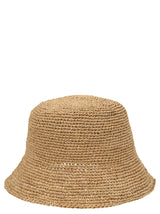 Chapeau Bob Ibeliv en Rafia Beige