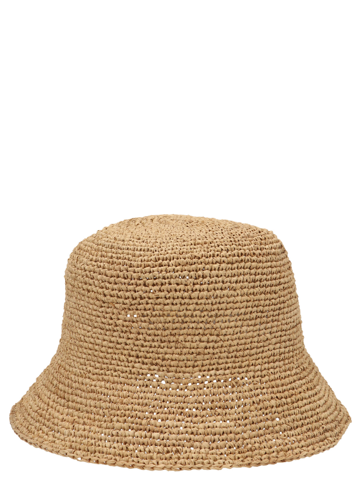 Chapeau Bob Ibeliv en Rafia Beige