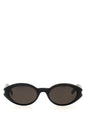 Saint Laurent Black Acetate Sunglasses
