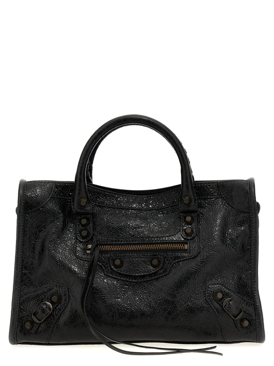 Balenciaga Black Lamb Leather Handbag