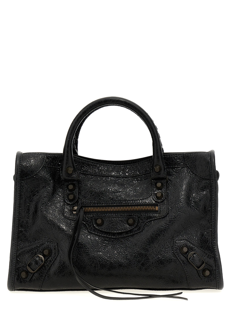 Balenciaga Black Lamb Leather Handbag