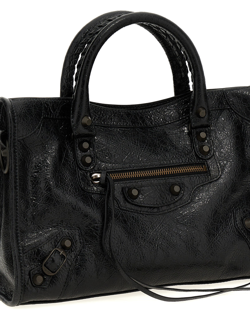 Balenciaga Black Lamb Leather Handbag