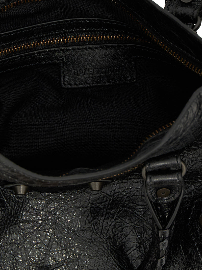 Balenciaga Black Lamb Leather Handbag