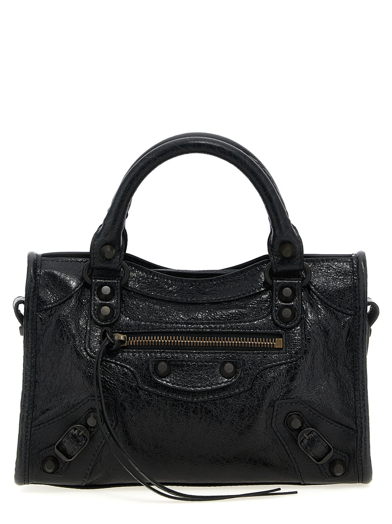 Balenciaga Black Lamb Leather Handbag