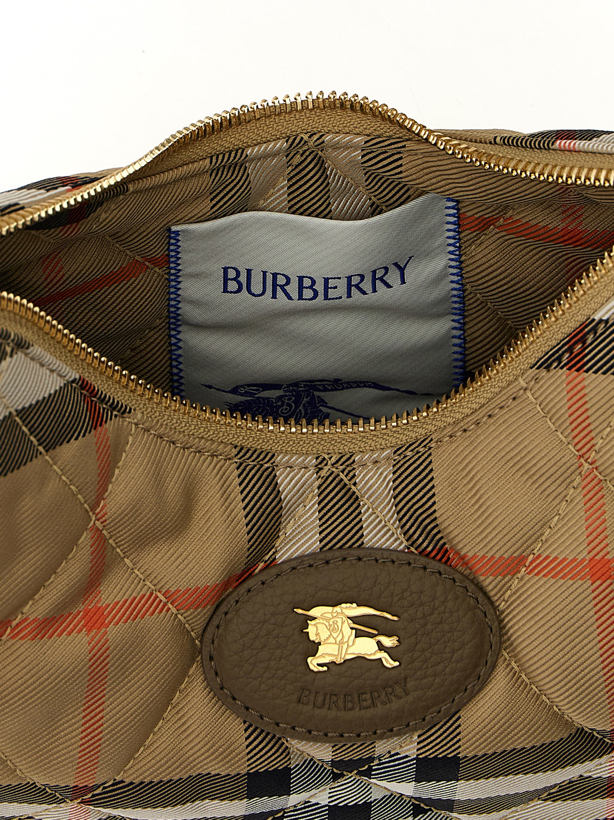 Sac bandoulière Burberry en polyamide multicolore