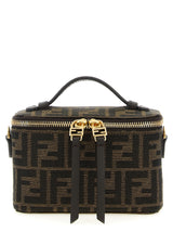 Sac à main Fendi en polyester marron