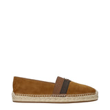 Espadrilles en cuir marron Christian Louboutin