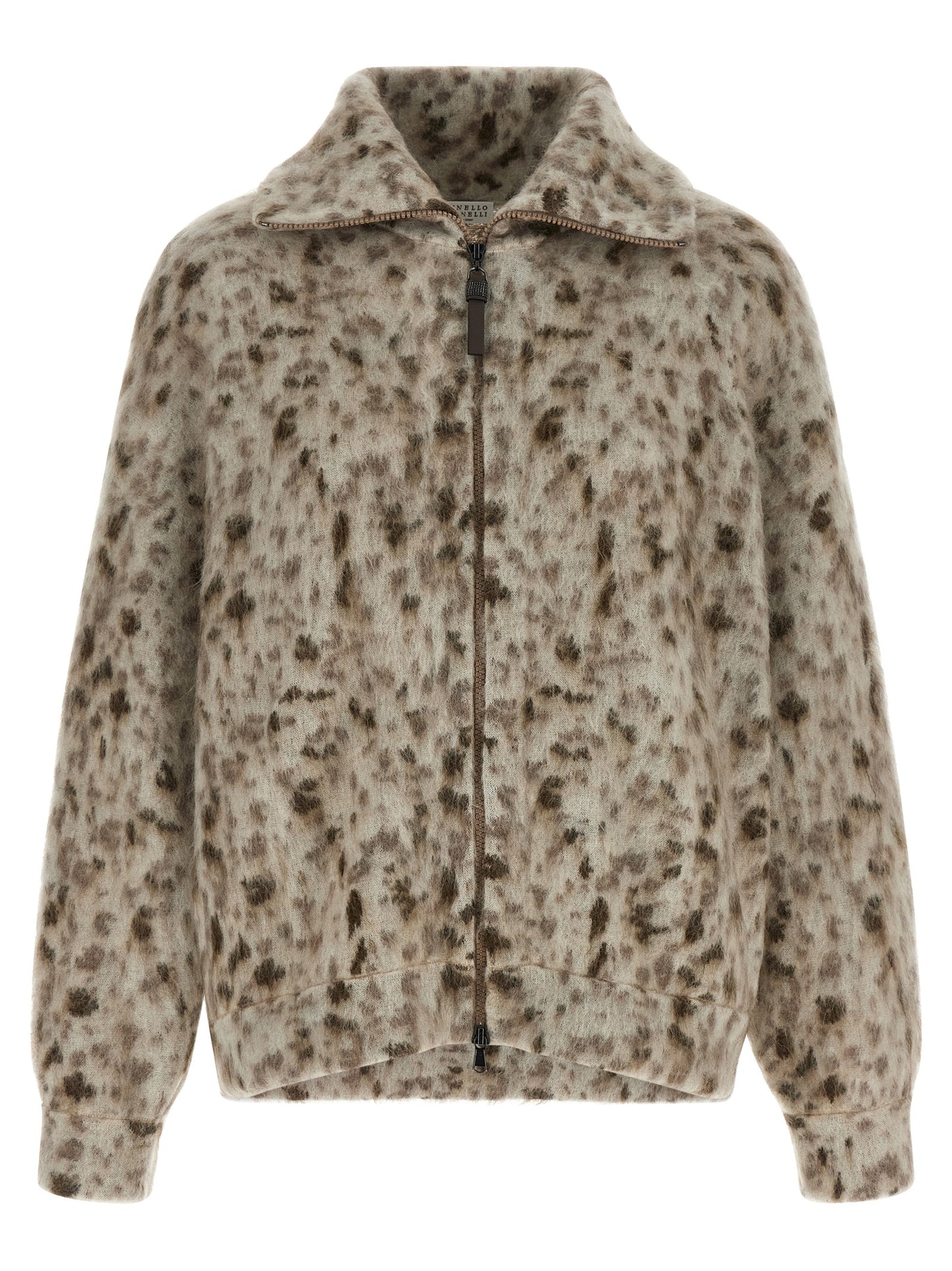 Brunello Cucinelli Multicolor Wool Cardigan
