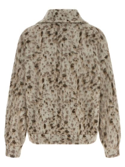 Brunello Cucinelli Multicolor Wool Cardigan