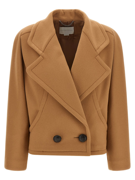 Stella McCartney Beige Wool Coat