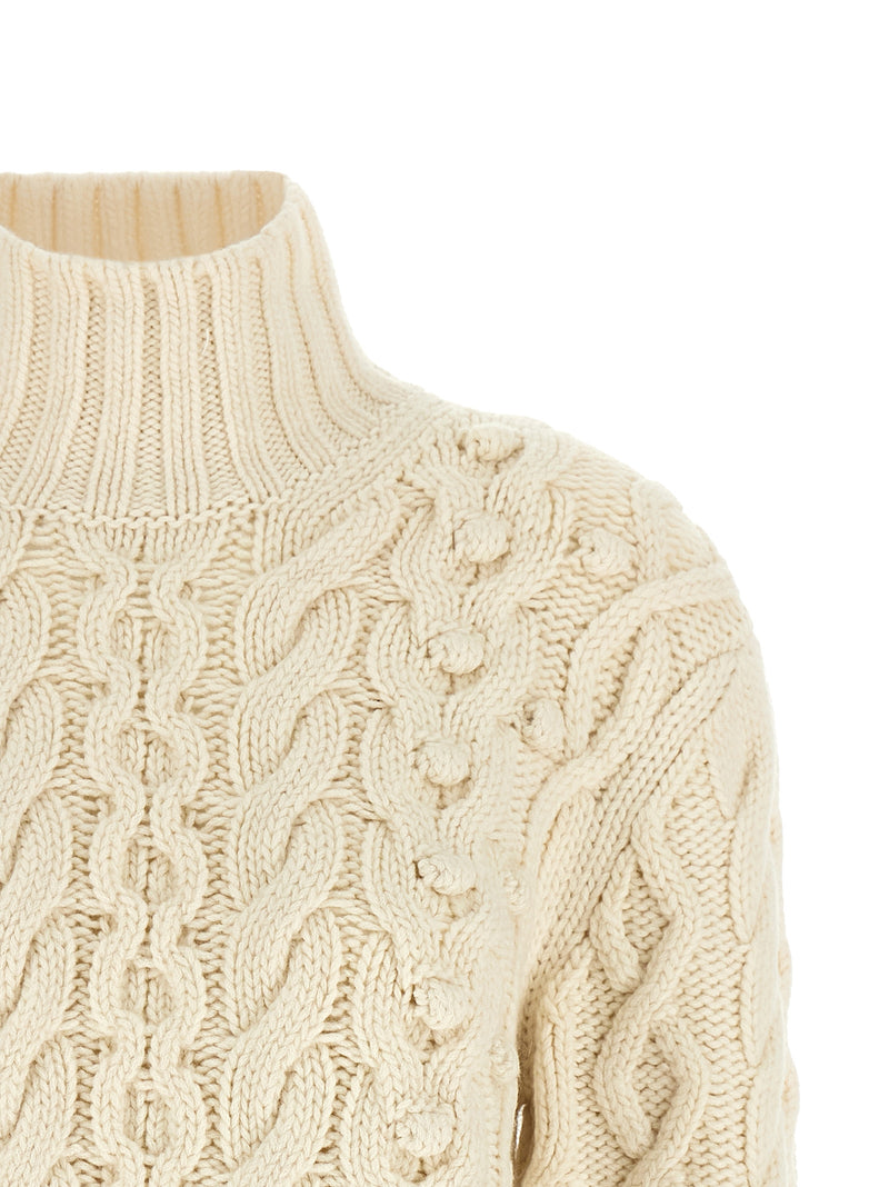 Stella McCartney White Virgin Wool Cardigan