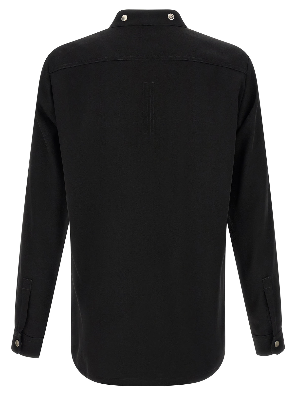 Rick Owens Black Cotton Blouse
