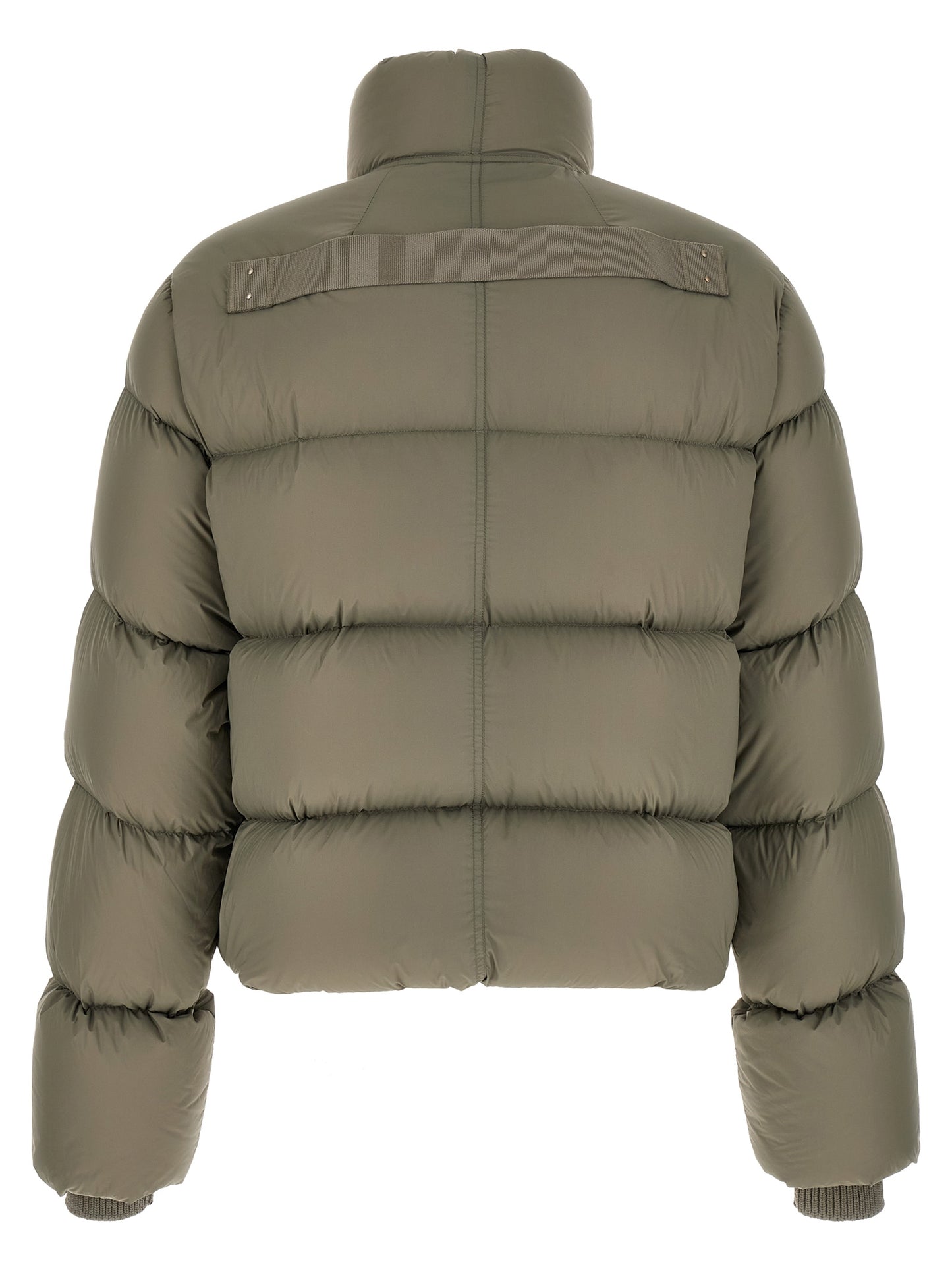 Rick Owens Bicolor Nylon Full-Length Jacket