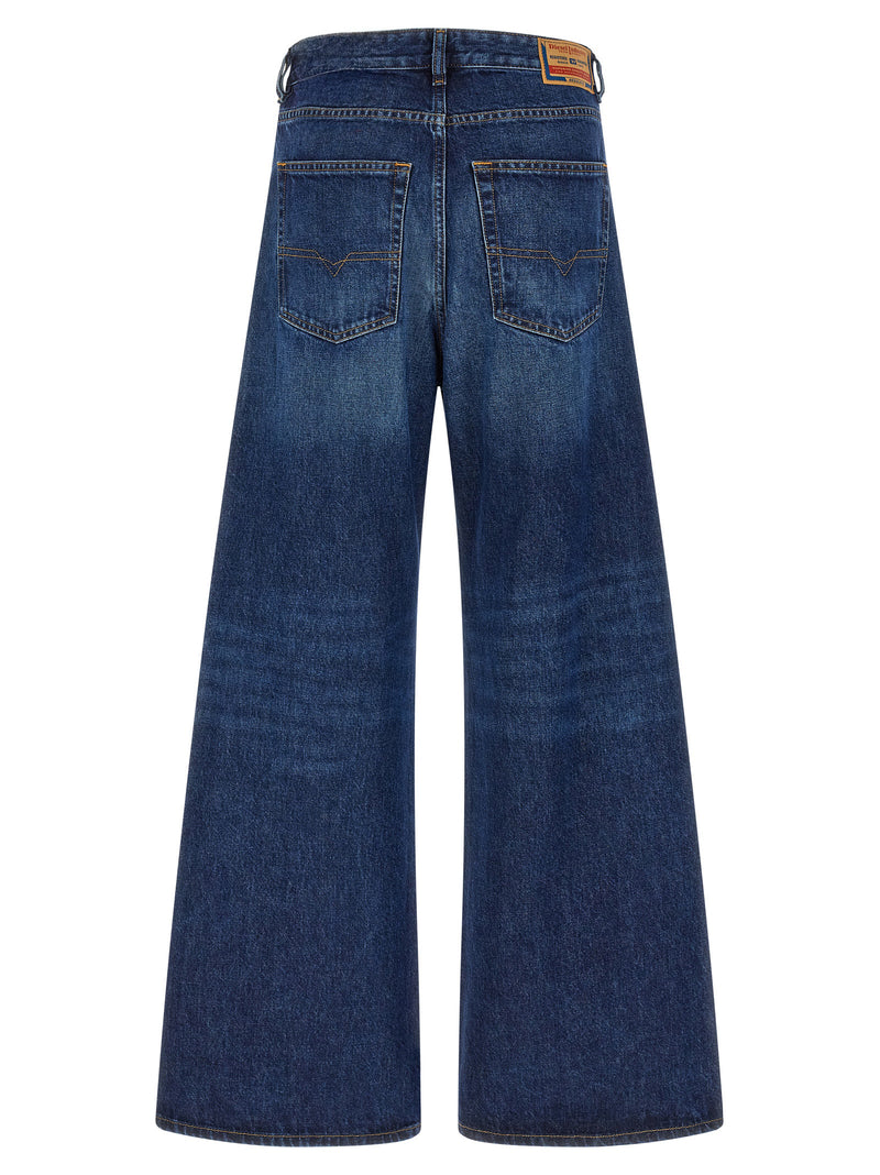 Diesel Blue Cotton Jeans Denim