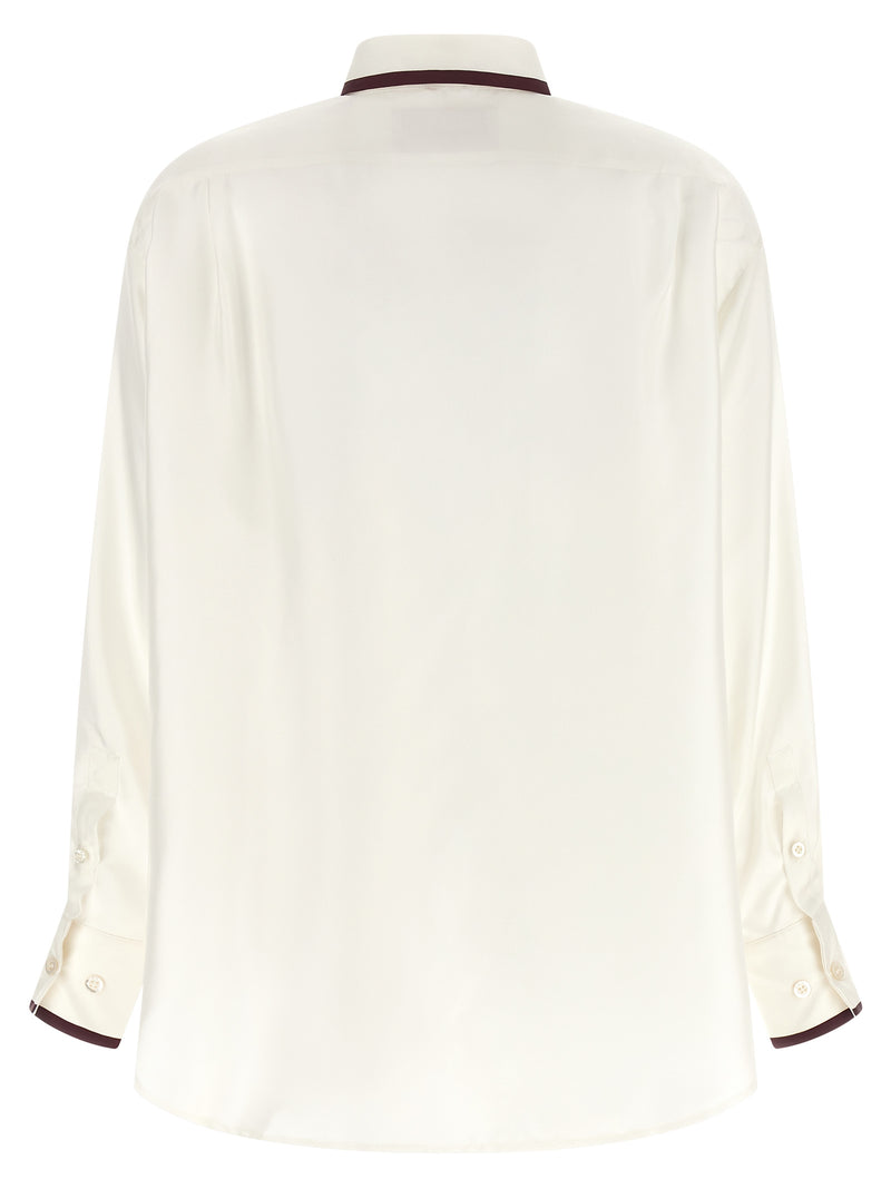 F.R.S. - FOR RESTLESS SLEEPERS White Silk Blouse
