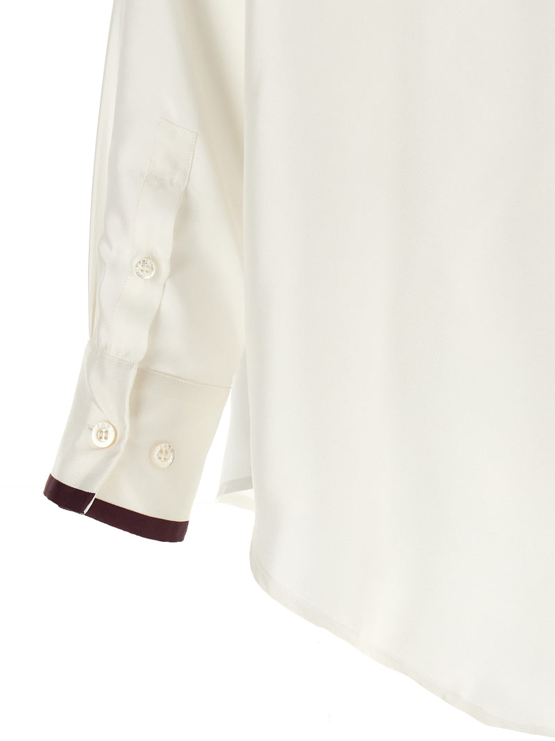 F.R.S. - FOR RESTLESS SLEEPERS White Silk Blouse