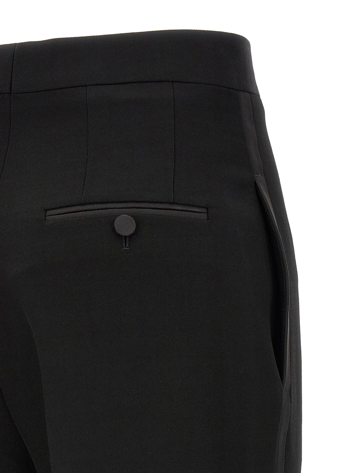 Tom Ford Black Wool Dress Pants