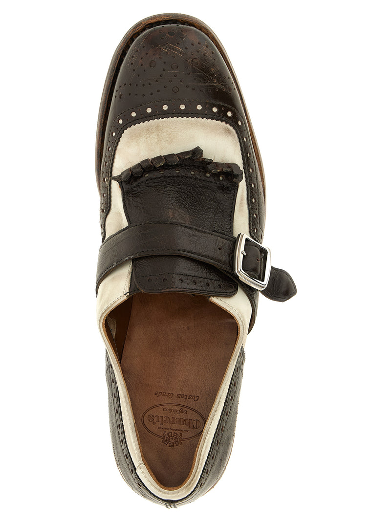 Church's Brown Calfskin Oxfords And Derbies