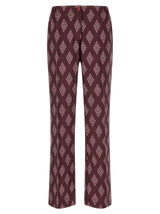 F.R.S. - FOR RESTLESS SLEEPERS Multicolor Silk Casual Pants