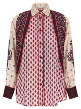 F.R.S. - FOR RESTLESS SLEEPERS Multicolor Viscose Blouse
