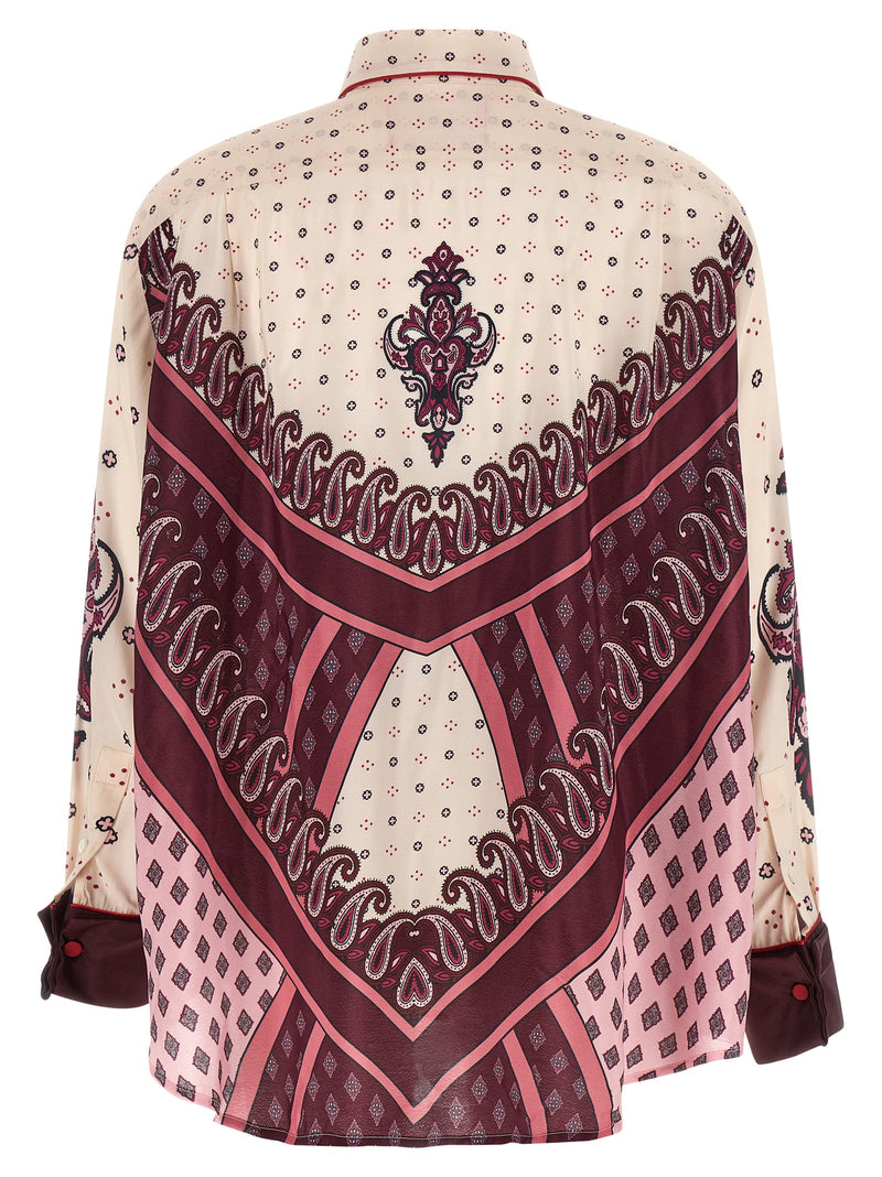 F.R.S. - FOR RESTLESS SLEEPERS Multicolor Viscose Blouse