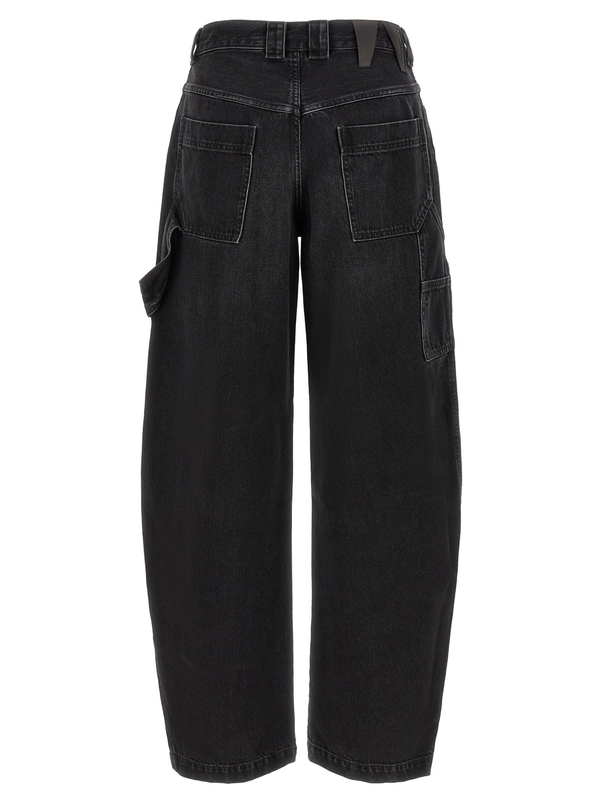 Darkpark Black Cotton Relaxed Fit Jeans
