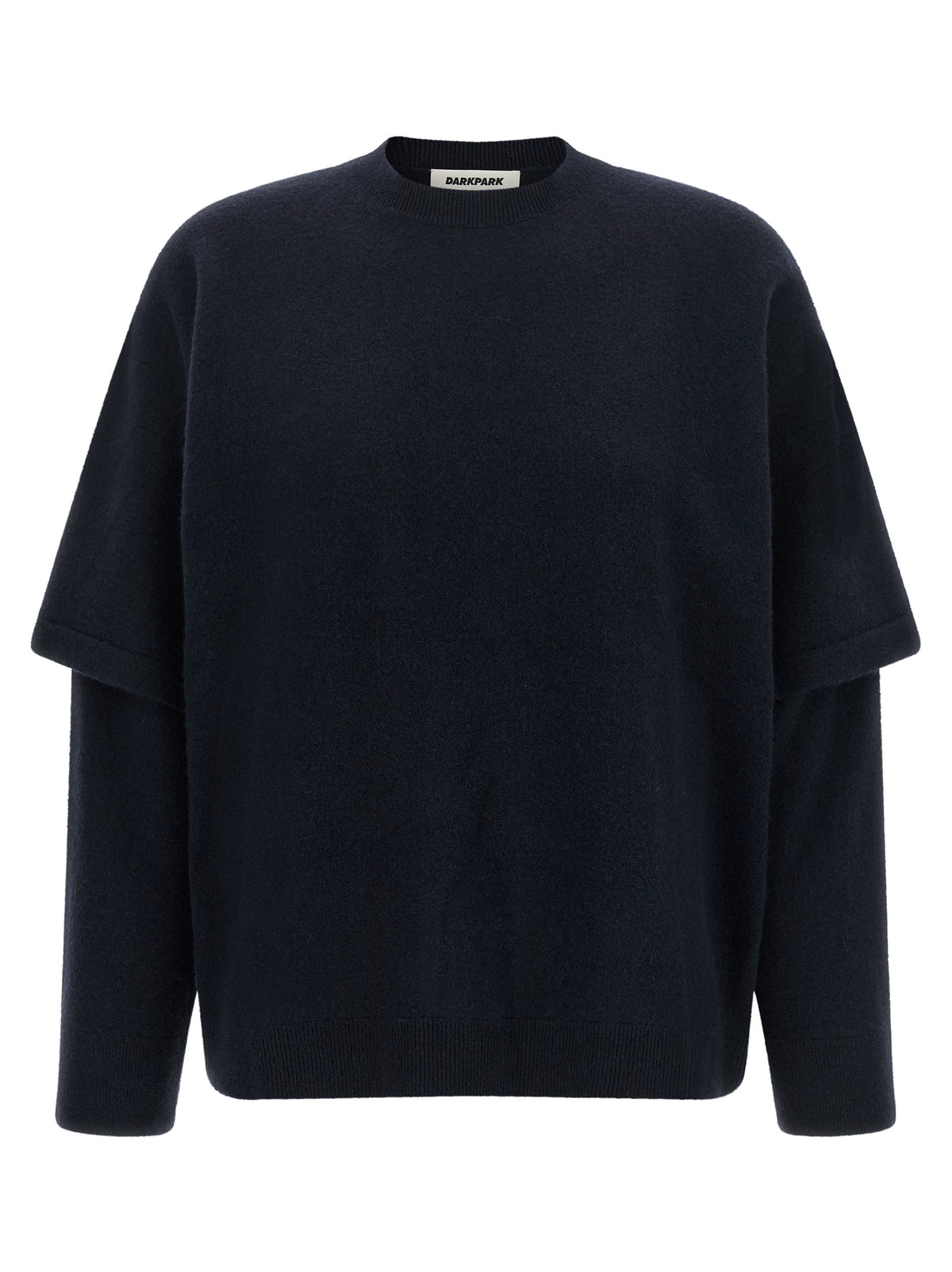 Darkpark Blue Merino Wool Cardigan