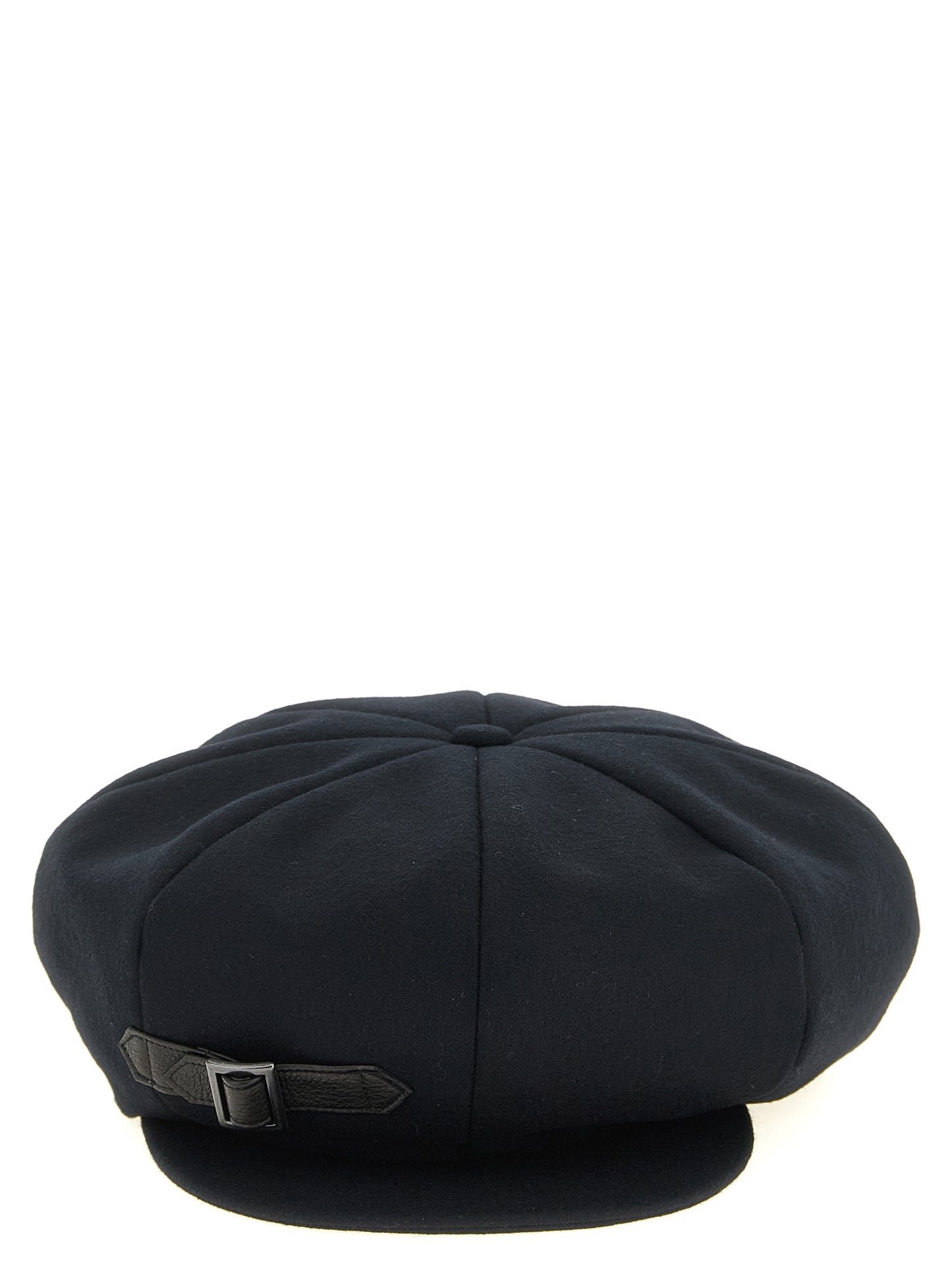 Yohji Yamamoto Black Polyamide Cap (Baseball Hat)