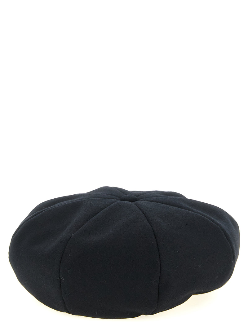Yohji Yamamoto Black Polyamide Cap (Baseball Hat)