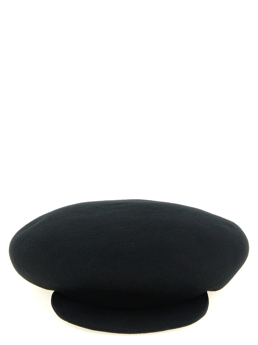Yohji Yamamoto Black Polyethylene Cap (Baseball Hat)