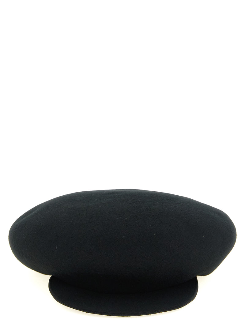 Yohji Yamamoto Black Polyethylene Cap (Baseball Hat)