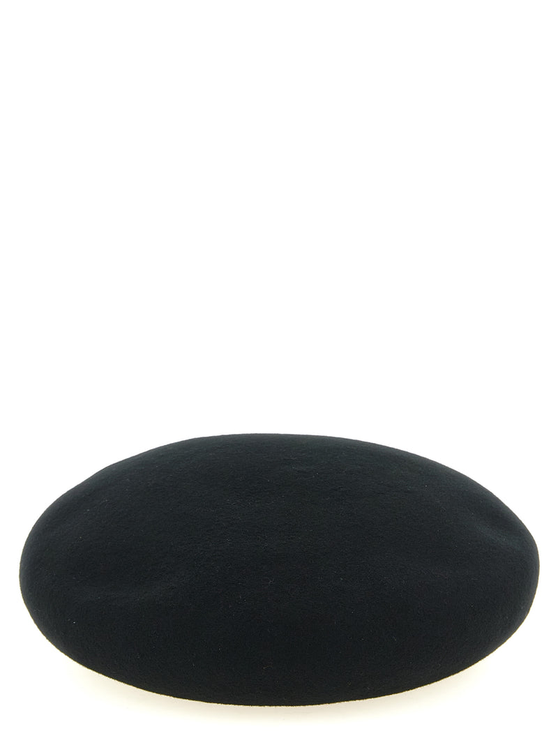 Yohji Yamamoto Black Polyethylene Cap (Baseball Hat)