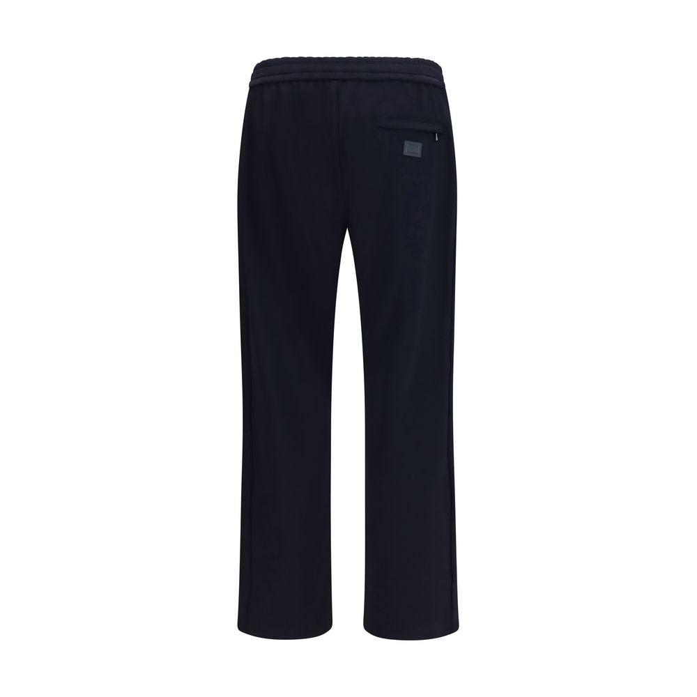 Dolce & Gabbana Blue Polyamide Athletic Pants for Men