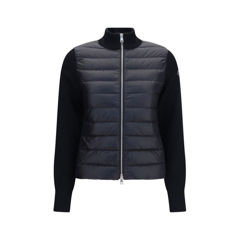 Moncler Black Polyamide Cardigan
