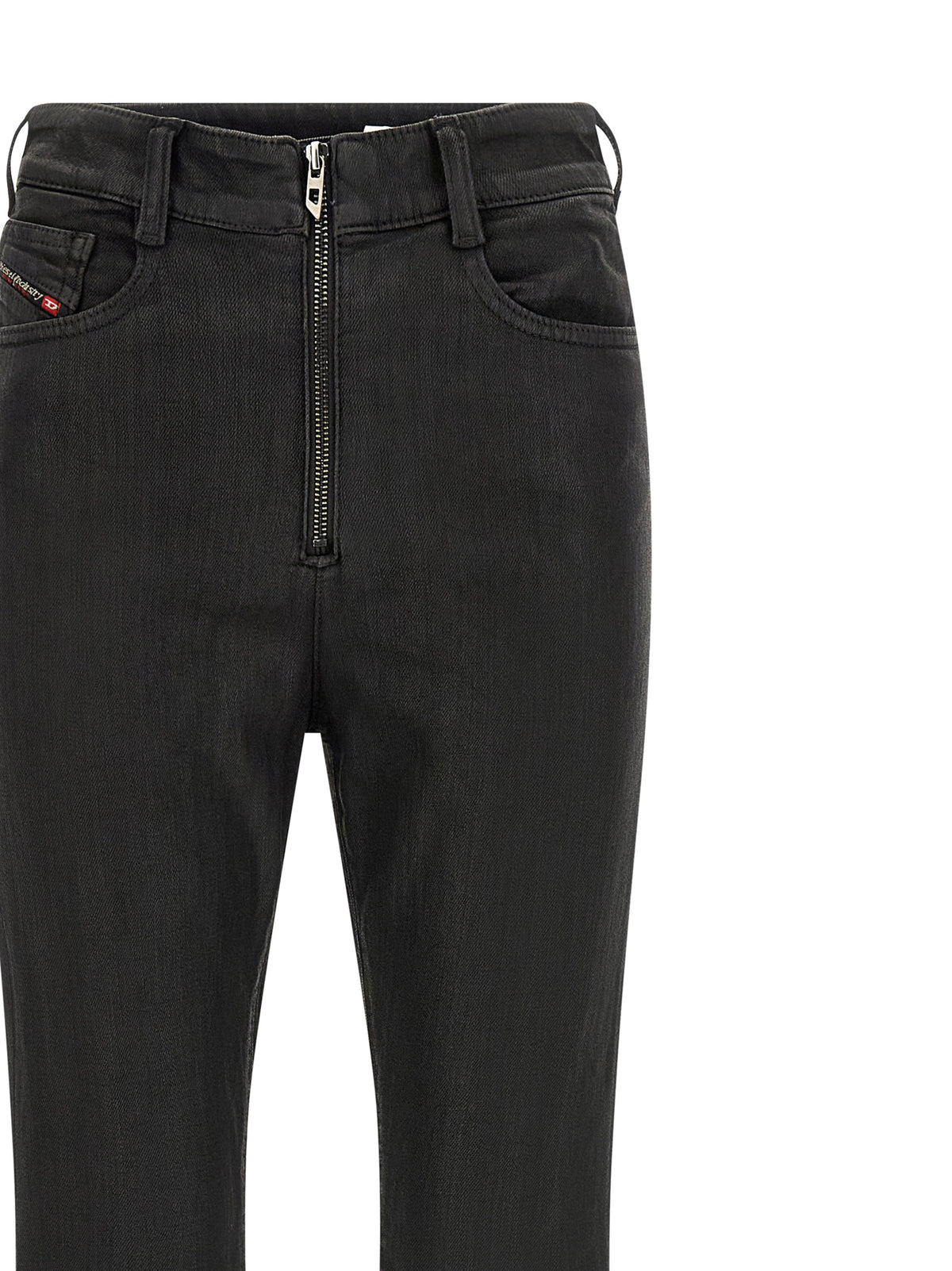 Diesel 1973 D-Partt Black Cotton Slim Fit Jeans