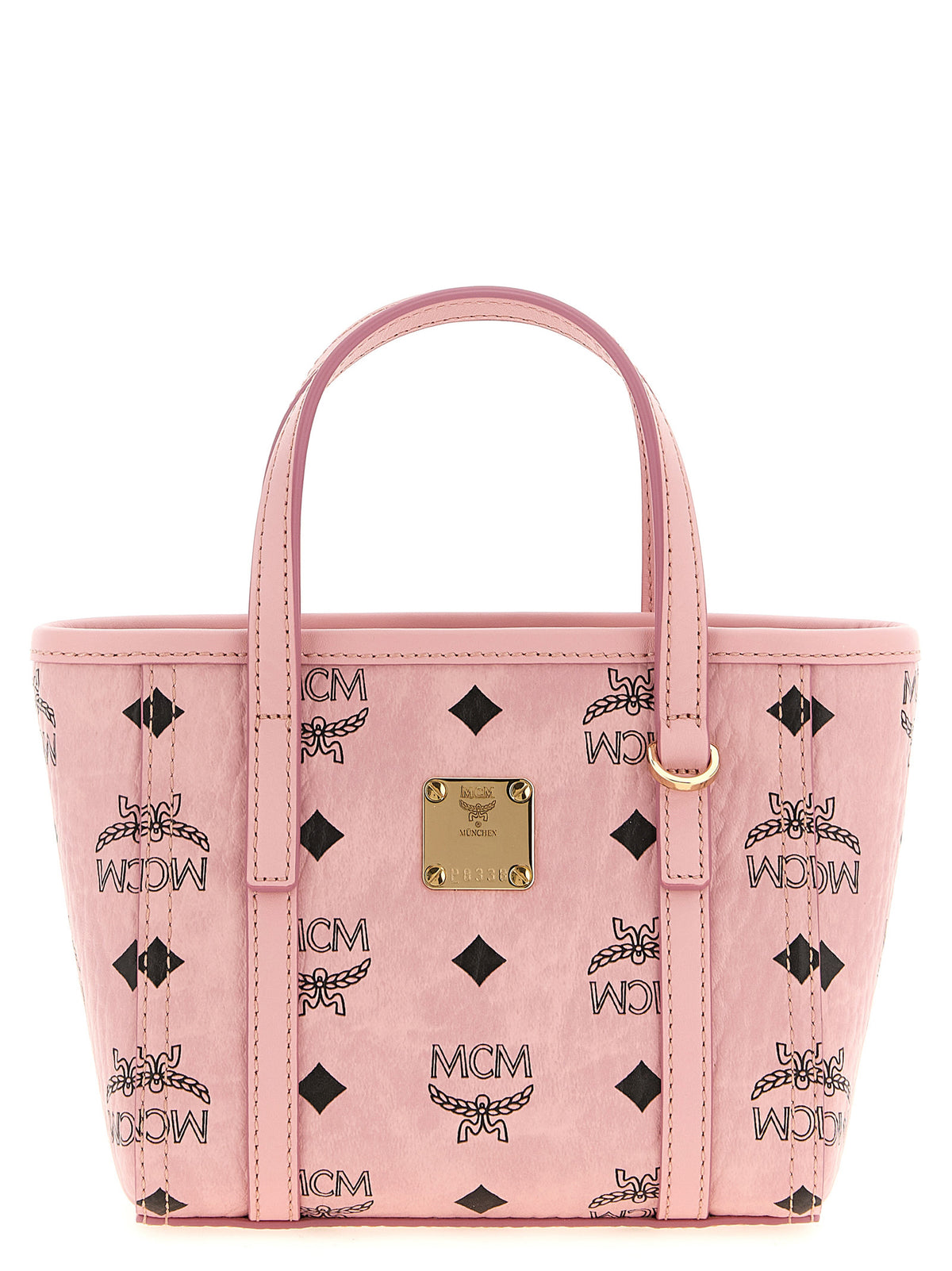 MCM Toni Multicolor Polyethylene Tote Bag