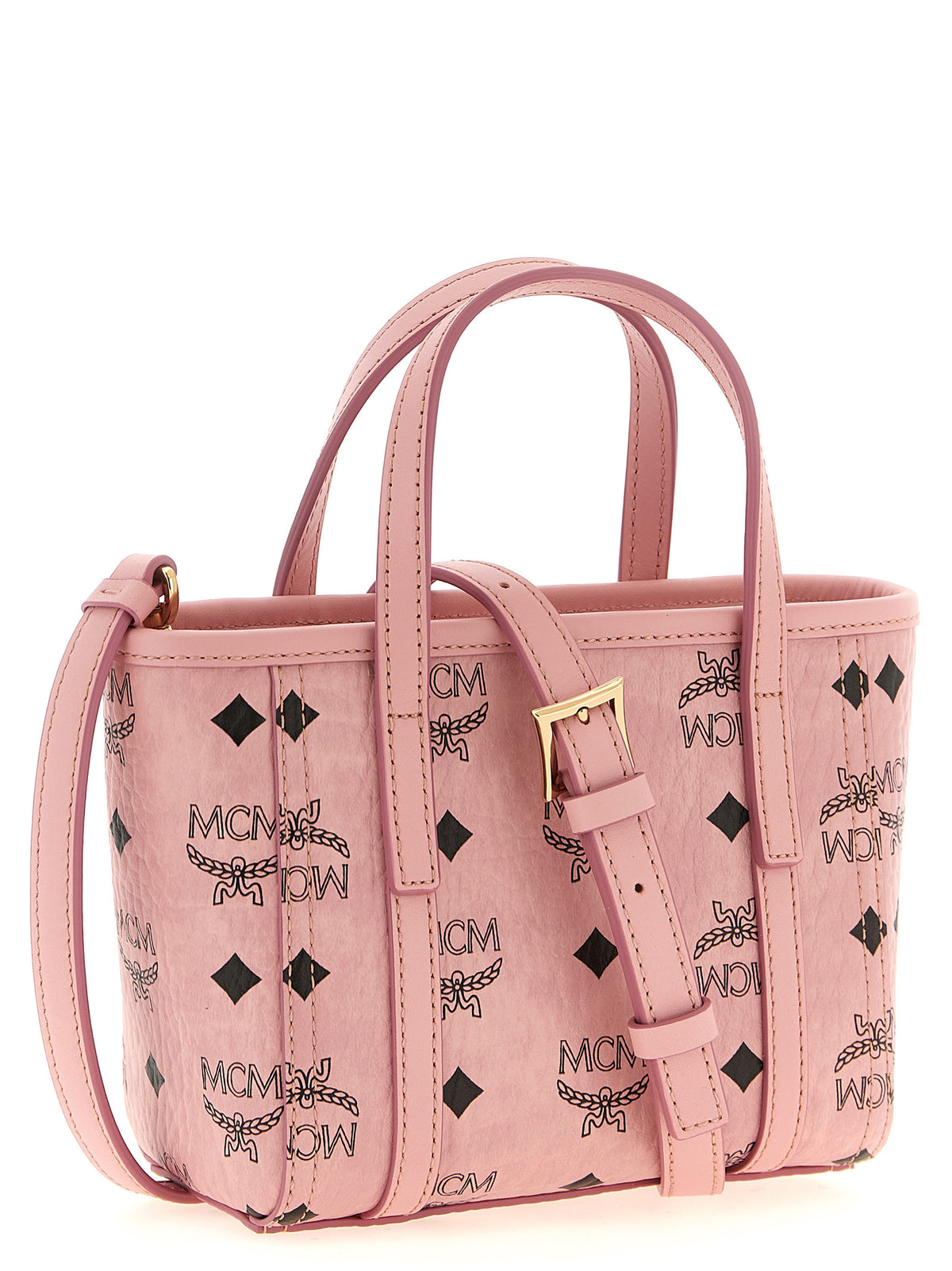 MCM Toni Multicolor Polyethylene Tote Bag