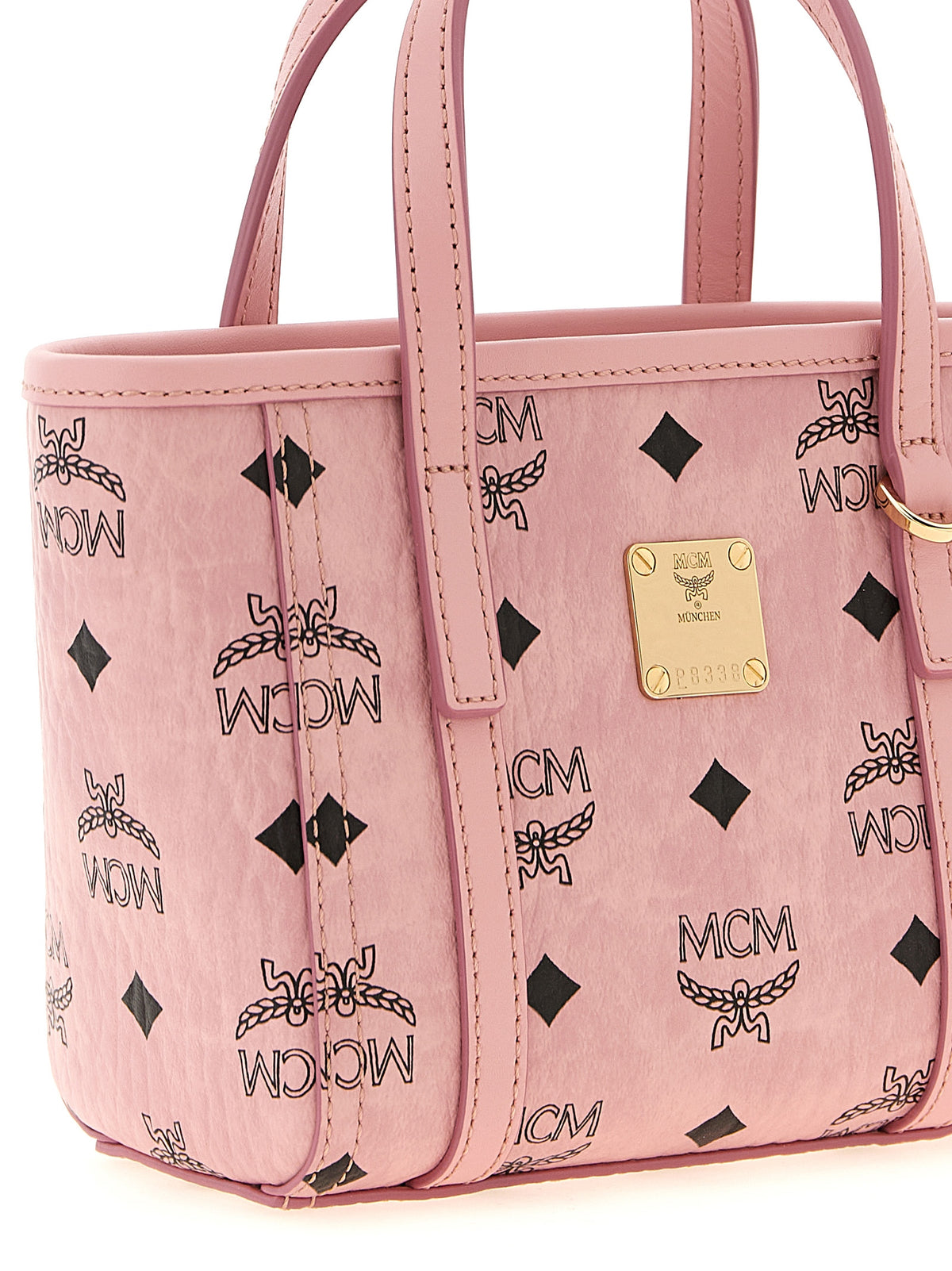 MCM Toni Multicolor Polyethylene Tote Bag